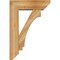 Ekena Millwork Imperial Slat Rough Sawn Bracket w/ Offset Brace, Western Red Cedar, 8"W x 26"D x 38"H BKT0806X26X38IMP06RWR - alternate 3